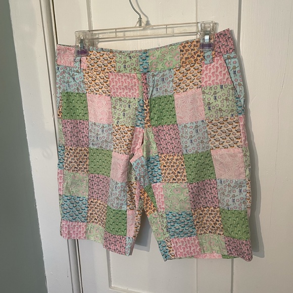 Vineyard Vines Patchwork Shorts Size 0 - Picture 1 of 5